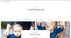 Desktop Screenshot of laceyrabalais.com